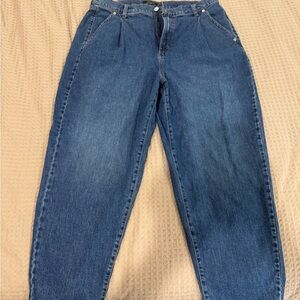 Banana Republic Factory Barrel Ultra High-Rise Jeans
